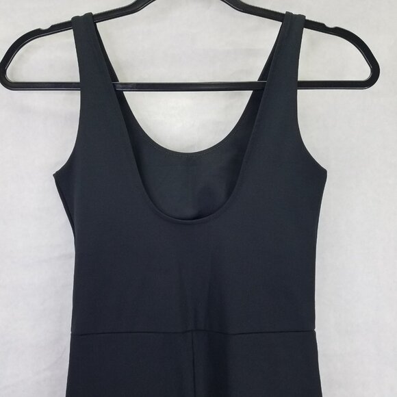 Girlfriend Collective Scoop Back Unitard Women's S Jumpsuit Black Ballet Yoga - Picture 7 of 16